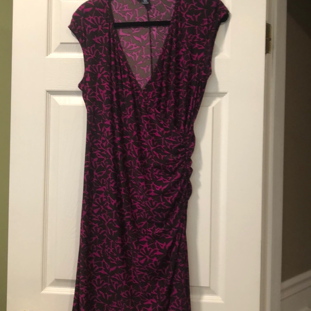 Chaps wrap dress